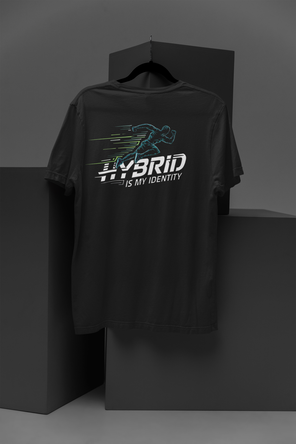 Sport Shirt "Hybrid is my Identity"